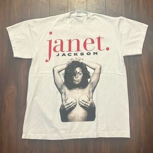 Janet Jackson shirt (double sided)